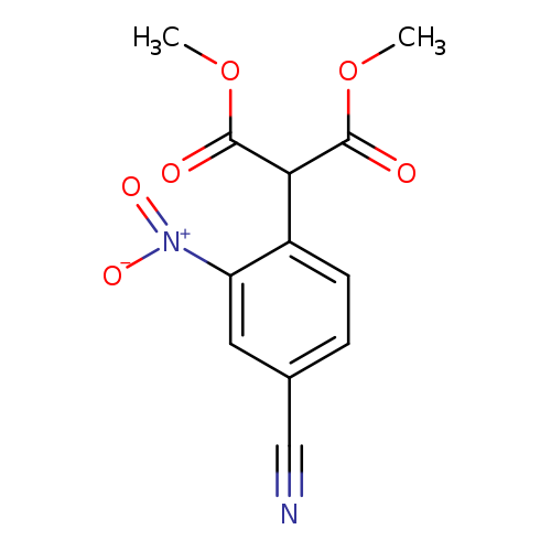 Dimethyl 2-(4-cyano-2-nitrophenyl)malonate