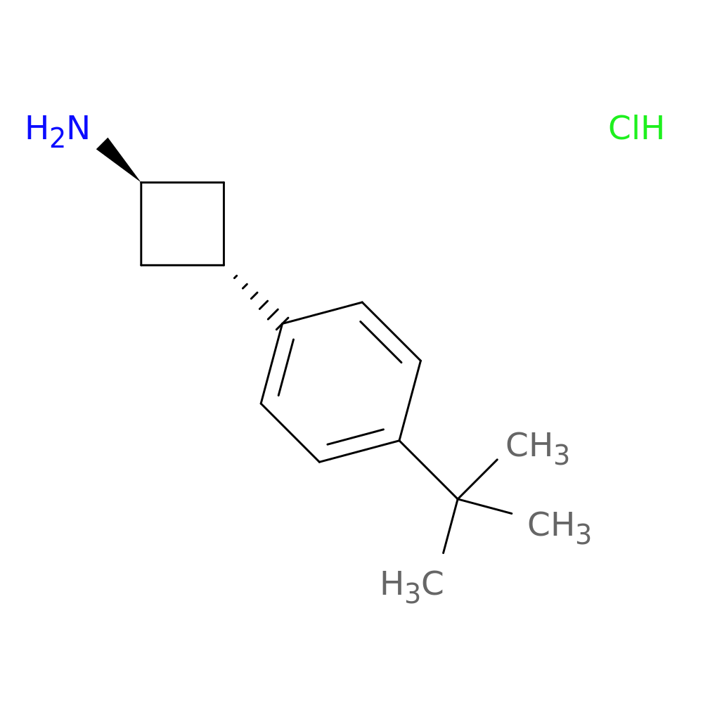 (1r,3r)-3-(4-tert-butylphenyl)cyclobutan-1-amine hydrochloride