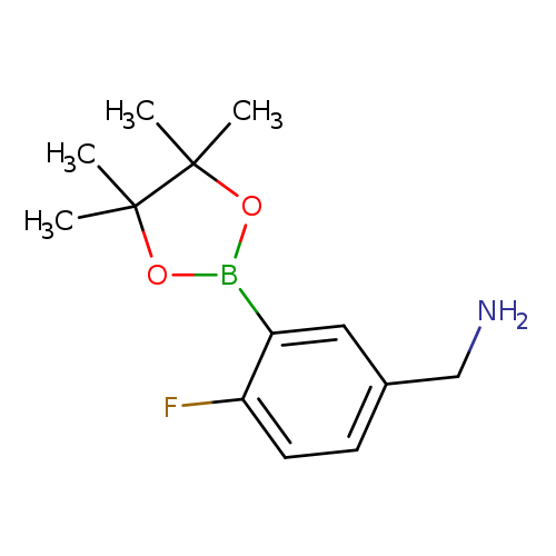 5-Aminomethyl-4-2luorophenylboronic acid, pinacol ester