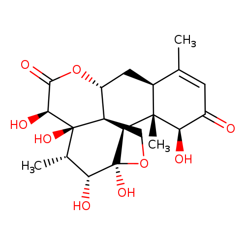 Picras-3-ene-2,16-dione, 11,20-epoxy-1,11,12,14,15-pentahydroxy-, (1β,11β,12α,15β)-