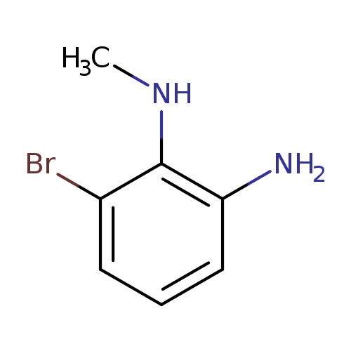 1,2-Benzenediamine, 3-bromo-N2-methyl-