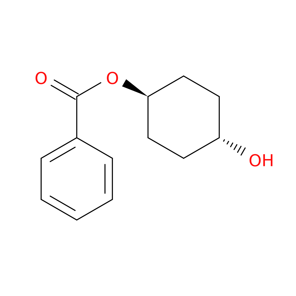 Trans-(4-hydroxycyclohexyl) benzoate