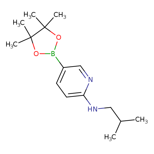 N-Isobutyl-5-(4,4,5,5-tetramethyl-1,3,2-dioxaborolan-2-yl)pyridin-2-amine