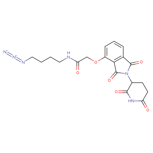 N-(4-Azidobutyl)-2-[[2-(2,6-dioxo-3-piperidinyl)-2,3-dihydro-1,3-dioxo-1H-isoindol-4-yl]oxy]acetamide