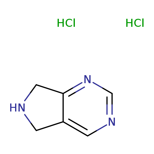 6,7-Dihydro-5h-pyrrolo[3,4-d]pyrimidine DiHCl