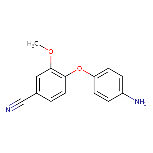 4-(4-aminophenoxy)-3-methoxybenzonitrile