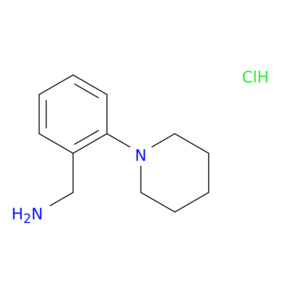 2-(1-Piperidyl)benzylamine Hydrochloride