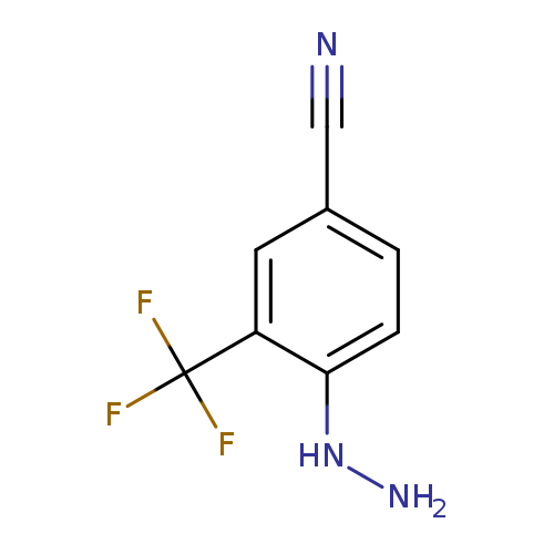 Benzonitrile,4-hydrazinyl-3-(trifluoromethyl)-