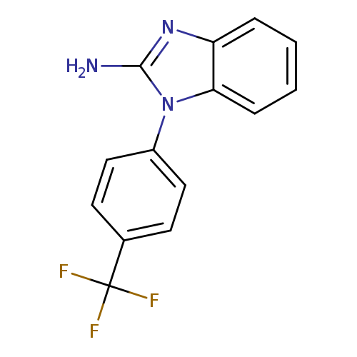 1-[4-(trifluoromethyl)phenyl]-1H-1,3-benzodiazol-2-amine