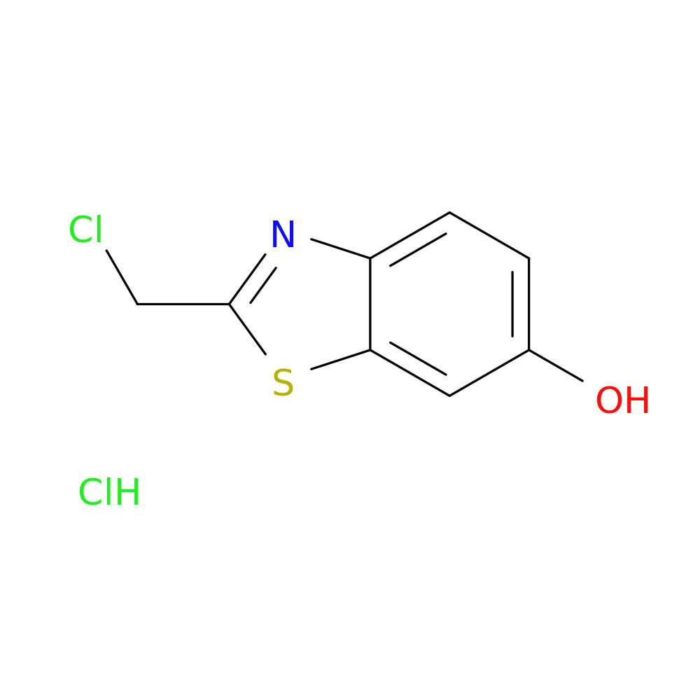 2-(chloromethyl)-1,3-benzothiazol-6-ol hydrochloride