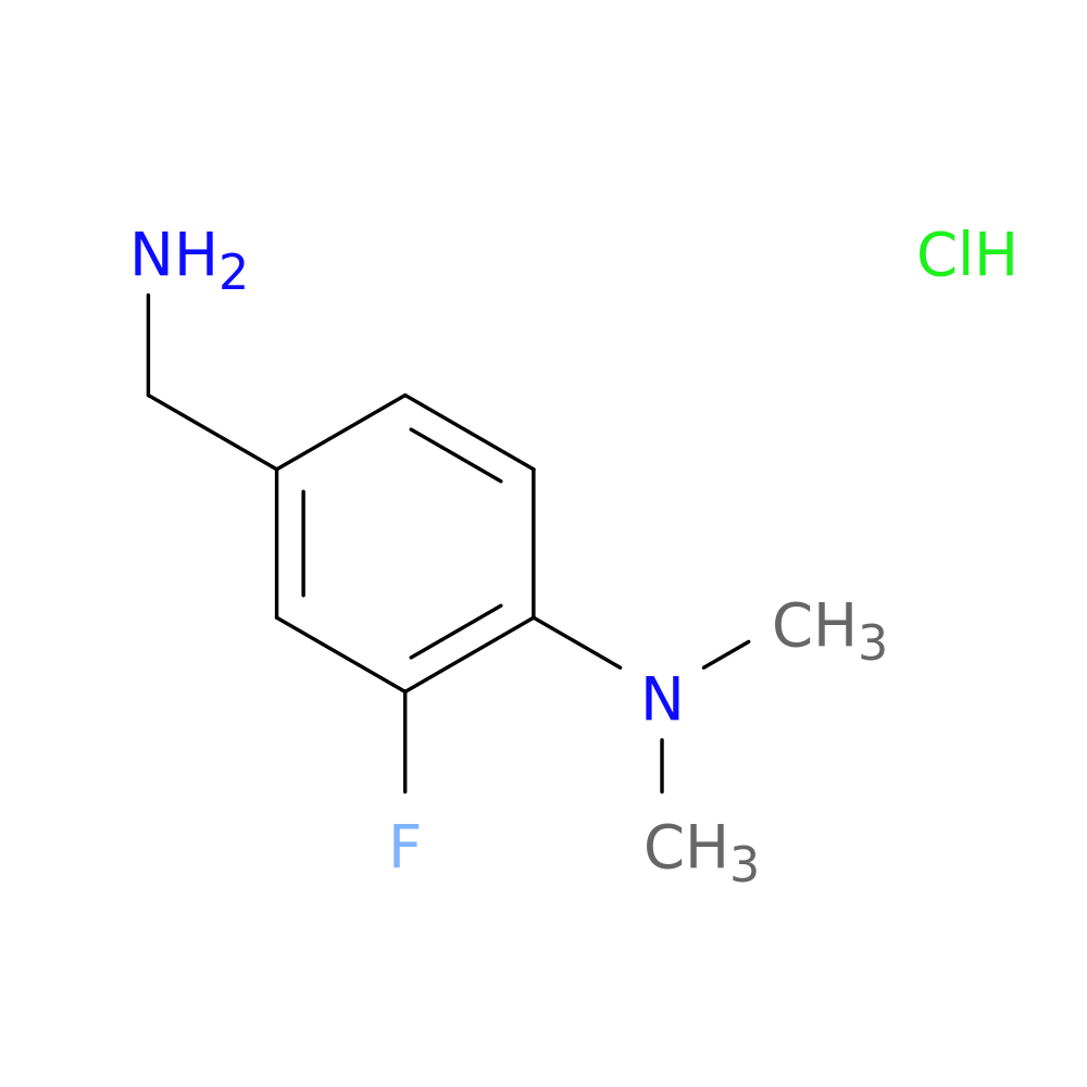 4-(aminomethyl)-2-fluoro-N,N-dimethylaniline hydrochloride