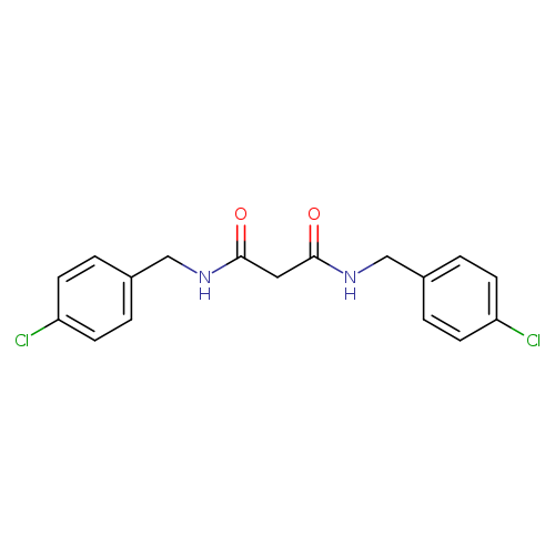 N,N'-bis[(4-chlorophenyl)methyl]propanediamide