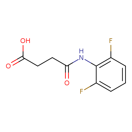 3-[(2,6-difluorophenyl)carbamoyl]propanoic acid