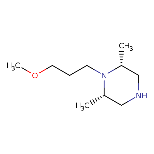 (2R,6S)-1-(3-methoxypropyl)-2,6-dimethylpiperazine,cis