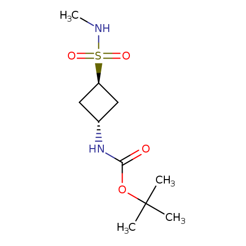 tert-butylN-[(1r,3r)-3-(methylsulfamoyl)cyclobutyl]carbamate