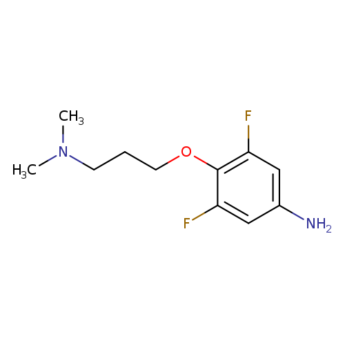 4-[3-(dimethylamino)propoxy]-3,5-difluoroaniline