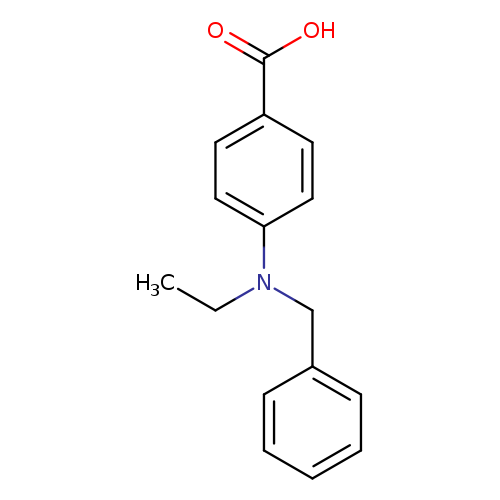4-[benzyl(ethyl)amino]benzoic acid