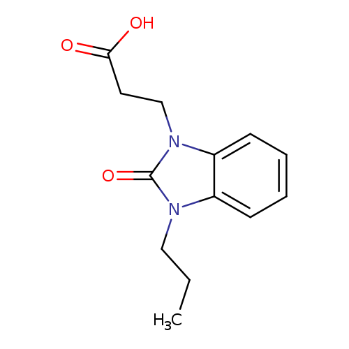 3-(2-oxo-3-propyl-2,3-dihydro-1H-1,3-benzodiazol-1-yl)propanoic acid
