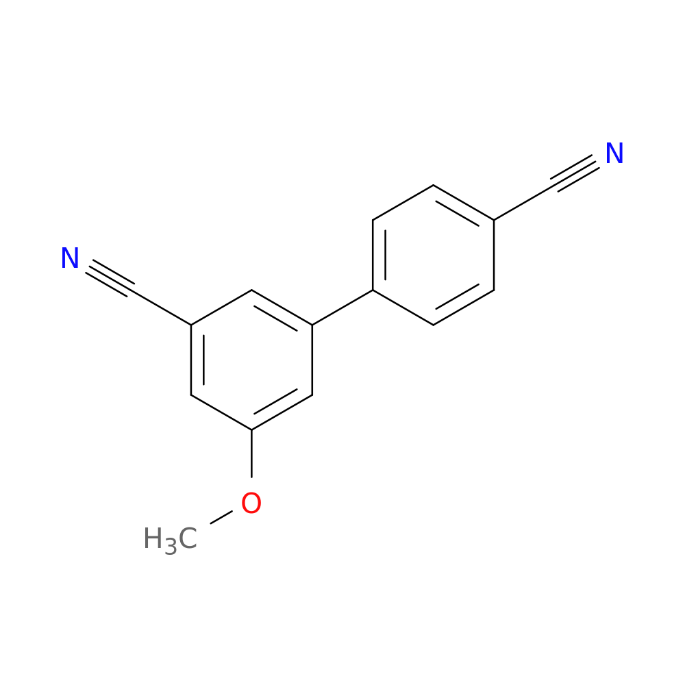 3-(4-Cyanophenyl)-5-methoxybenzonitrile