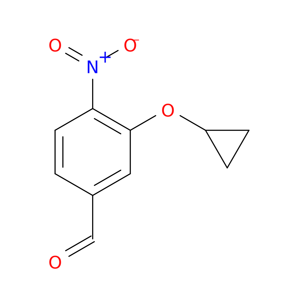 3-cyclopropoxy-4-nitrobenzaldehyde