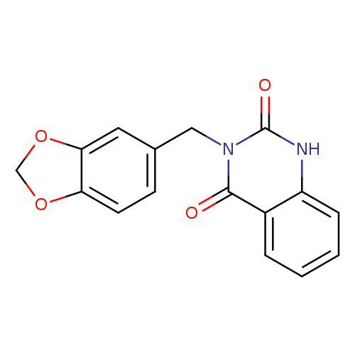 3-(1,3-benzodioxol-5-ylmethyl)quinazoline-2,4(1{H},3{H})-dione