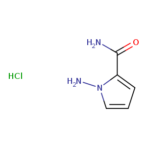 1H-Pyrrole-2-carboxamide, 1-amino-, hydrochloride (1:1)
