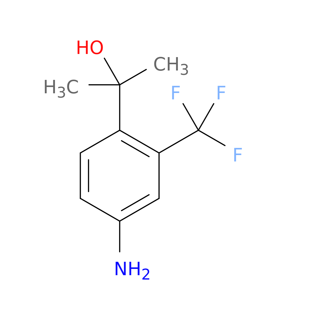 2-(4-amino-2-(trifluoromethyl)phenyl)propan-2-ol