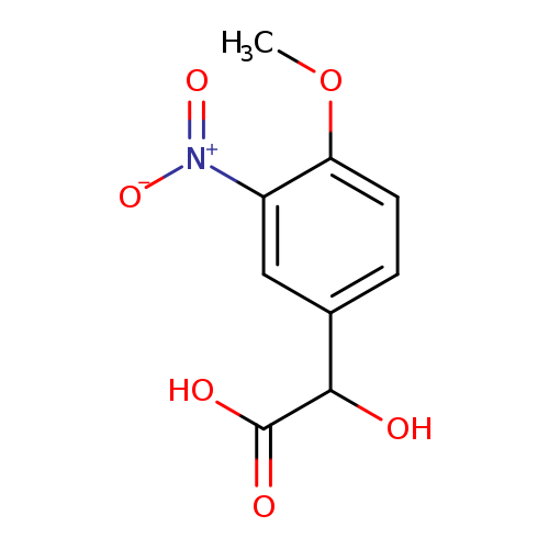 2-hydroxy-2-(4-methoxy-3-nitrophenyl)aceticacid