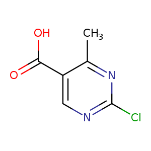 5-Pyrimidinecarboxylic acid, 2-chloro-4-methyl-