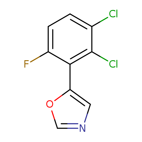 5-(2,3-dichloro-6-fluorophenyl)oxazole
