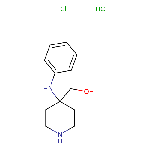 [4-(phenylamino)piperidin-4-yl]methanol dihydrochloride