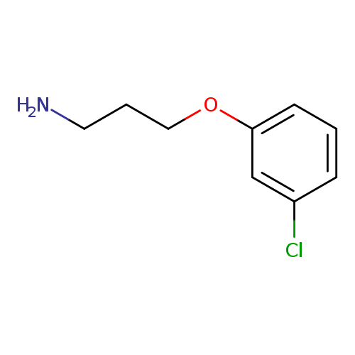 1-Propanamine, 3-(3-chlorophenoxy)-