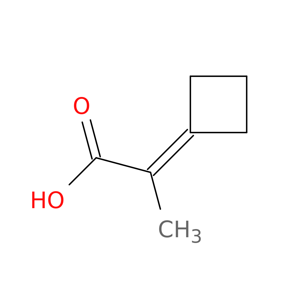 2-Cyclobutylidenepropanoic acid