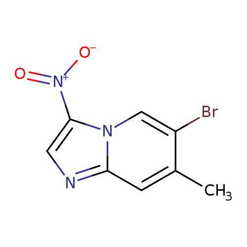 6-Bromo-7-methyl-3-nitroimidazo[1,2-a]pyridine