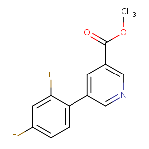 Methyl 5-(2,4-difluorophenyl)pyridine-3-carboxylate