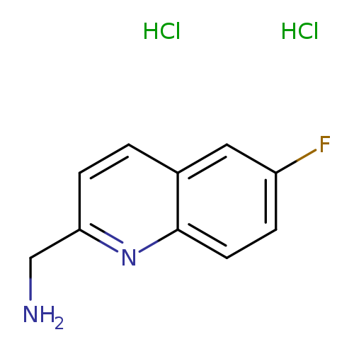 1-(6-fluoroquinolin-2-yl)methanamine dihydrochloride