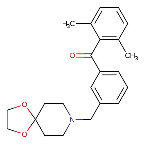 (3-(1,4-Dioxa-8-azaspiro[4.5]decan-8-ylmethyl)phenyl)(2,6-dimethylphenyl)methanone