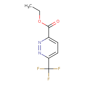 3-Pyridazinecarboxylic acid, 6-(trifluoromethyl)-, ethyl ester