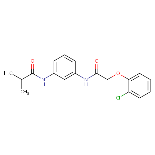 N-(3-{[(2-chlorophenoxy)acetyl]amino}phenyl)-2-methylpropanamide