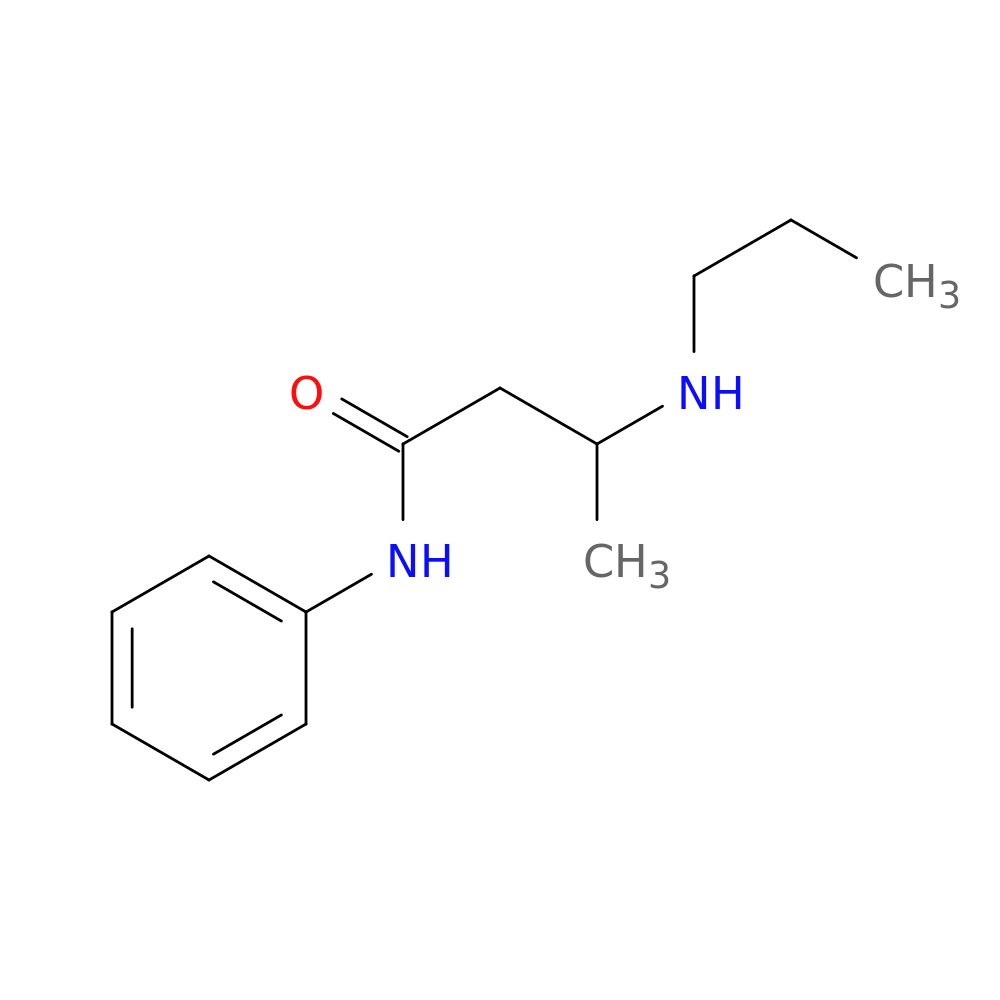 N-phenyl-3-(propylamino)butanamide