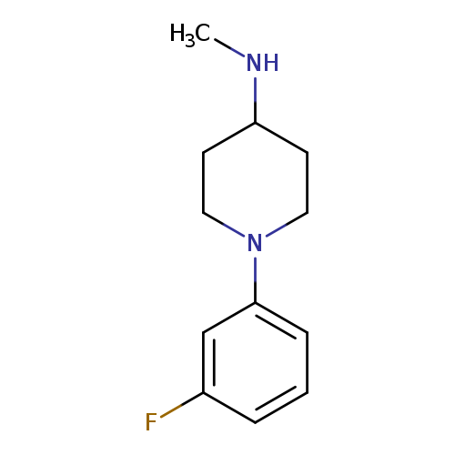 1-(3-fluorophenyl)-N-methylpiperidin-4-amine