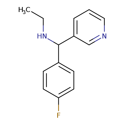 ethyl[(4-fluorophenyl)(pyridin-3-yl)methyl]amine