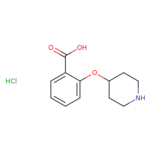 2-(4-Piperidinyloxy)benzoic acid