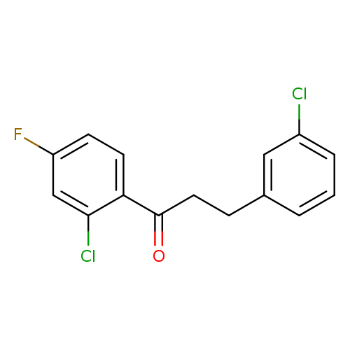 2'-chloro-3-(3-chlorophenyl)-4'-fluoropropiophenone