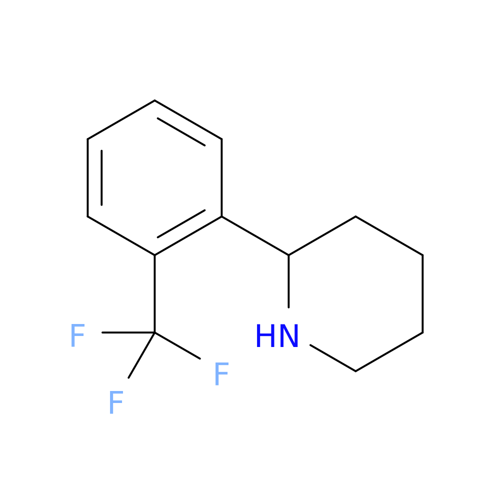 2-[2-(Trifluoromethyl)phenyl]piperidine