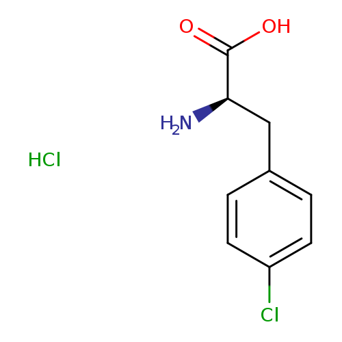 D-Phenylalanine, 4-chloro-, hydrochloride (1:1)