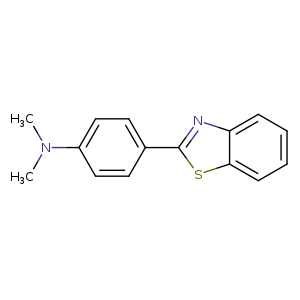Benzenamine, 4-(2-benzothiazolyl)-N,N-dimethyl-
