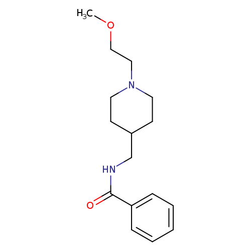 N-{[1-(2-methoxyethyl)piperidin-4-yl]methyl}benzamide