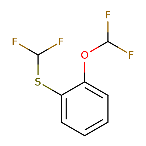 1-(difluoromethoxy)-2-[(difluoromethyl)sulfanyl]benzene