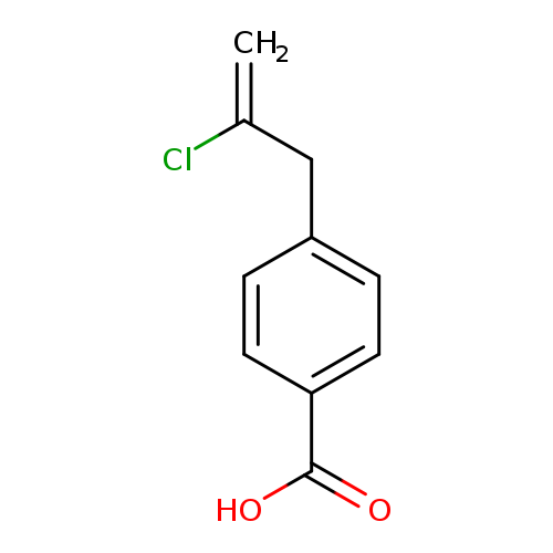 4-(2-Chloro-2-propenyl)benzoic acid